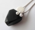 Ebony Silver Necklace with Pearls