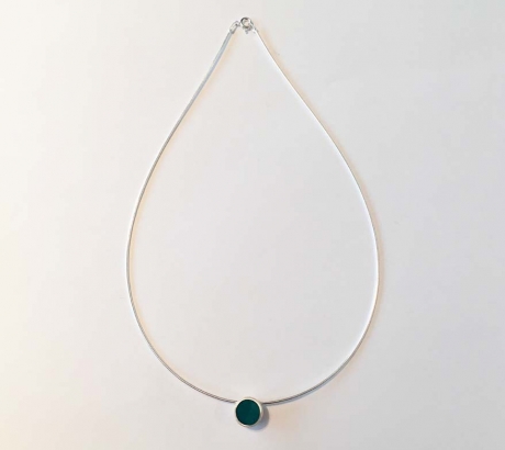 Turquoise Hemisphere Necklace