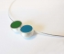2 Hemisphere Turquoise-Green Necklace