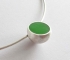 Green Hemisphere Necklace