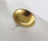 Gold Moon Cufflinks – Rhodium plated