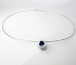 London Blue Topaz Hemisphere Necklace