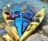 Our sea kayaks